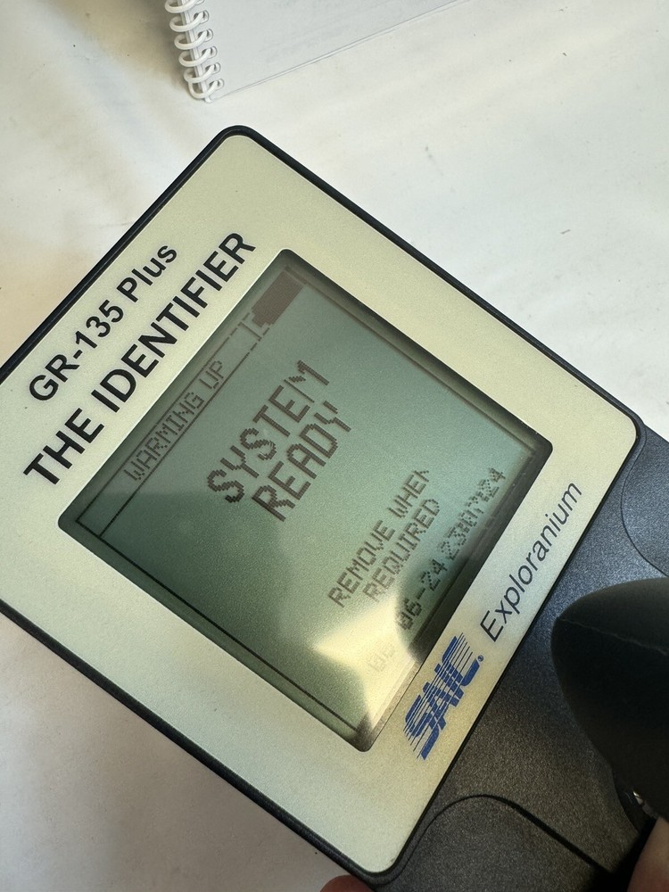 SAIC Exploranium GR-135 Plus The Identifier RID GR-135HD -Please Read-