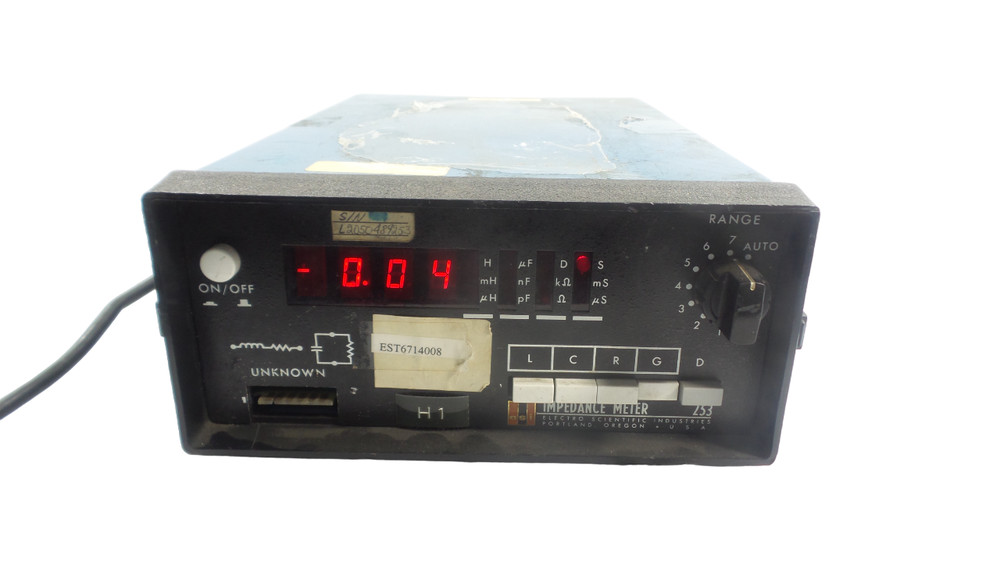 ESI IMPEDANCE METER 253 - Free shipping