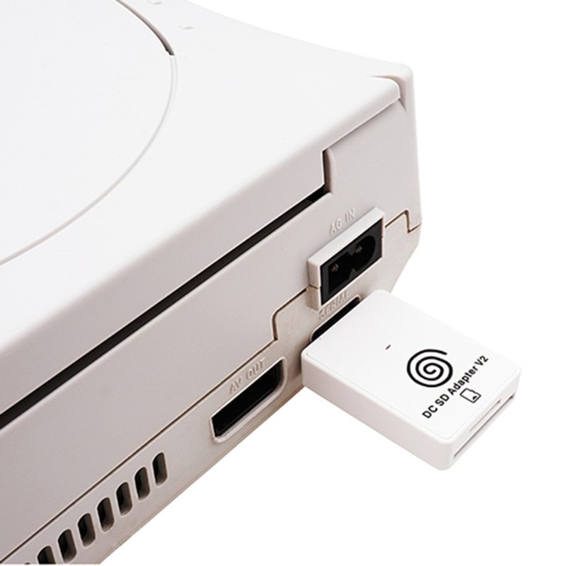 TF and Memory Card Adapter Reader for Dreamshell V4.0 Dreamcast Game