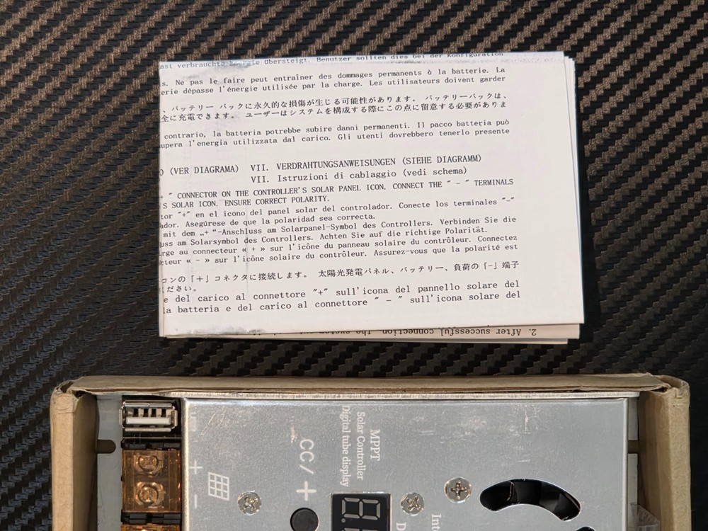 MPPT 450W Stepdown Solar Controller 18V-80V Input Charging for 12V-30V Lithium