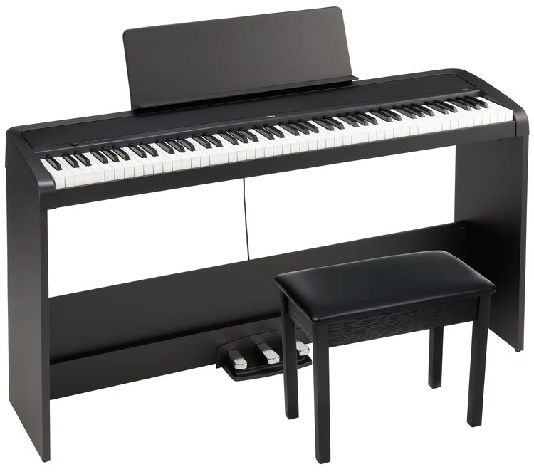 Korg B2+ Digital Piano with Bench - Black