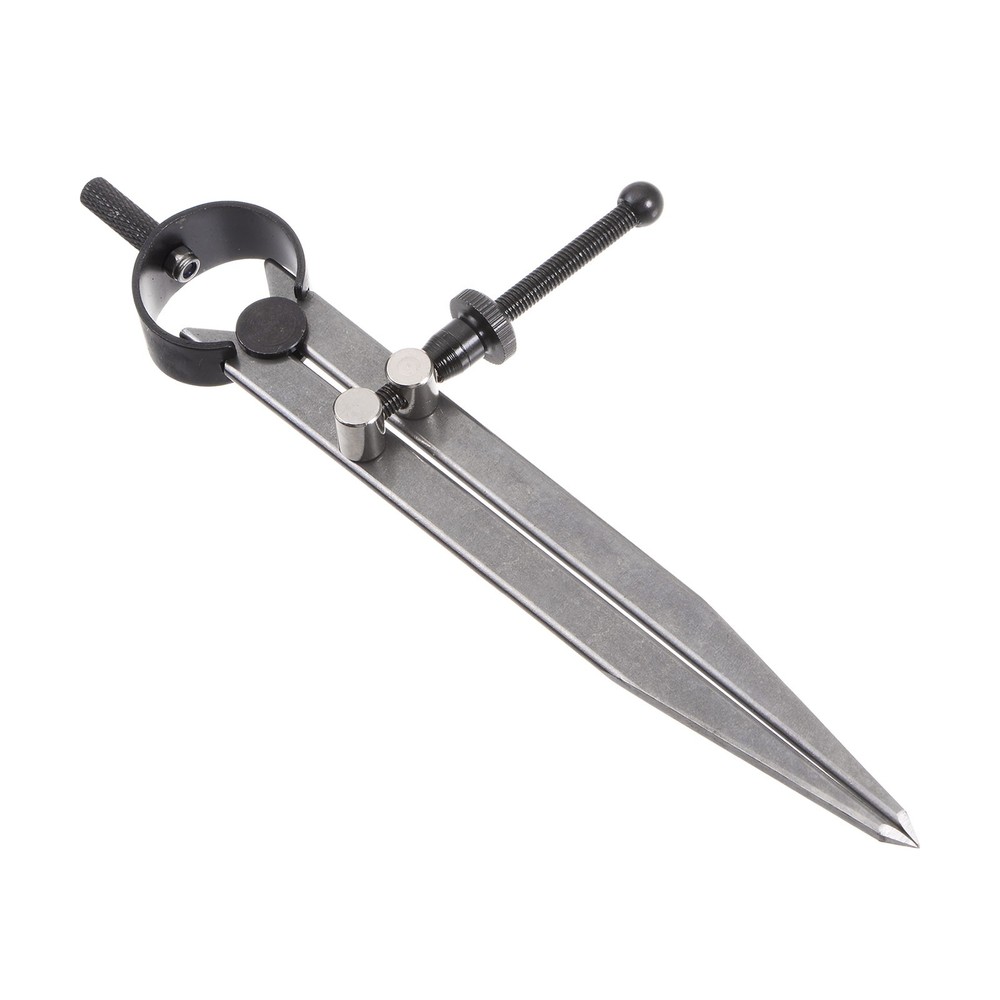 Spring Joint Caliper 6" Carbon Steel Spring Divider Caliper w Solid Nut Flat Leg