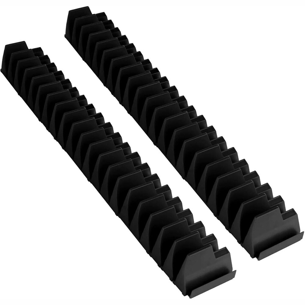 40x Magnetic Modular Wrench Organizer Compact Tool Storage Slots hold Tools SAE