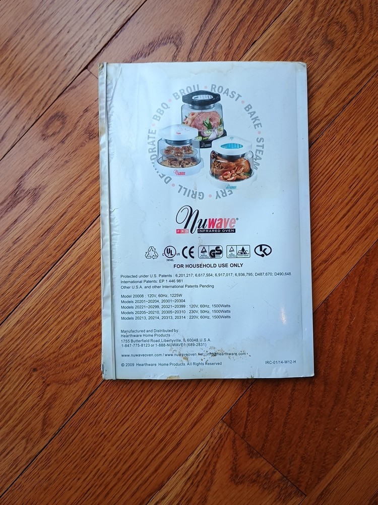 Nuwave Pro Infrared Oven Model 20371