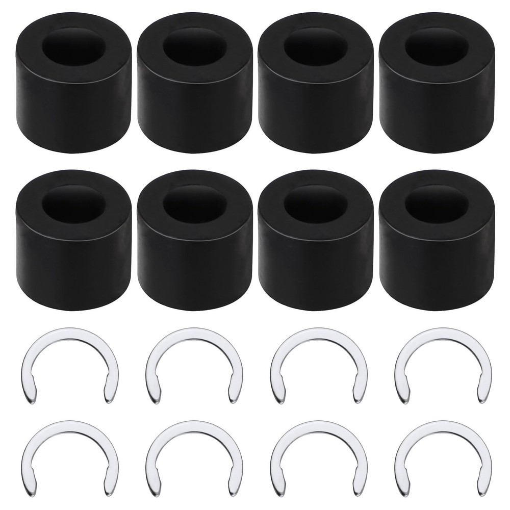 8Pcs Rubber Roller Resolution for Cricut Maker and 8Pcs Rubber Roller Replacemen