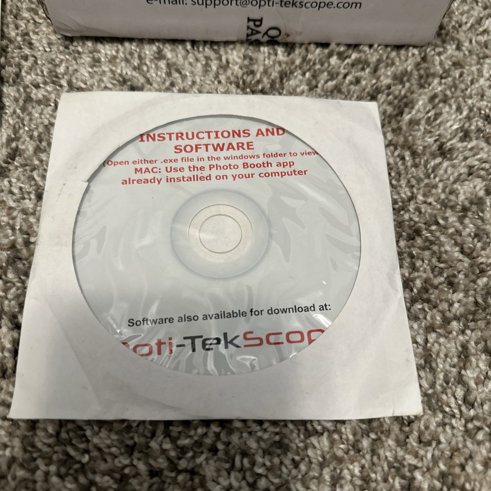 Opti-Tek Scope Digital USB Microscope Camera OT-HD Advanced CMOS Sensor