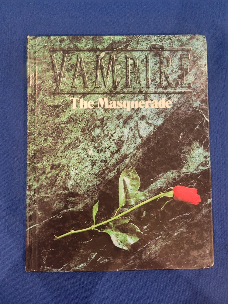 Vampire: The Masquerade Core Rulebook Second Edition WW2002 Hardcover