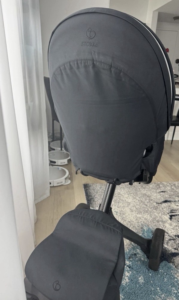 Stokke Xplory Black Modern Stroller Seat