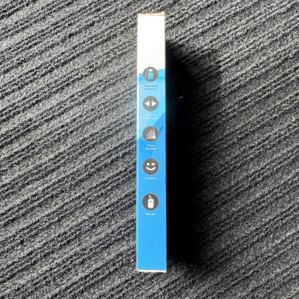 QUI BK600 Wireless Presenter Remote Laser Pointer Clicker USB 2.4GHz