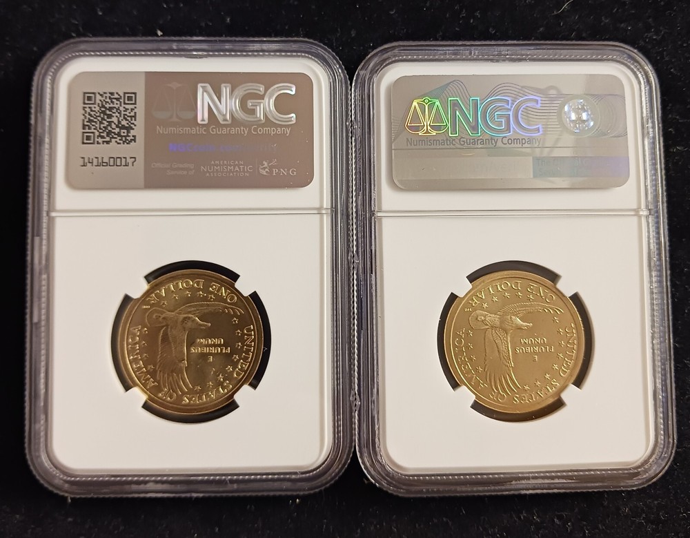 2005 (D) SMS NGC MS 67 Sacagawea Dollar Coin