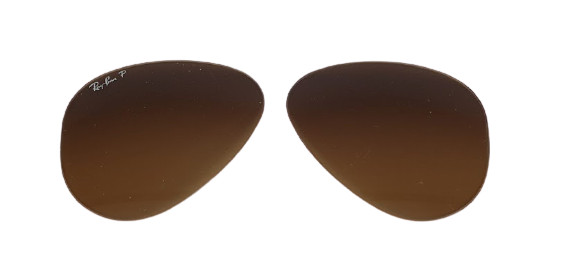 Ray Ban 3030 58 - Replacement Lenses - Brown Gradient Polarized
