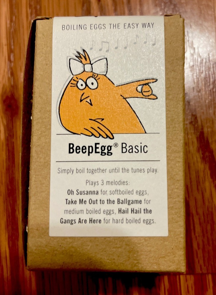 New BeepEgg Basic Musical Egg Timer Boil Eggs The Easy Way Turquoise