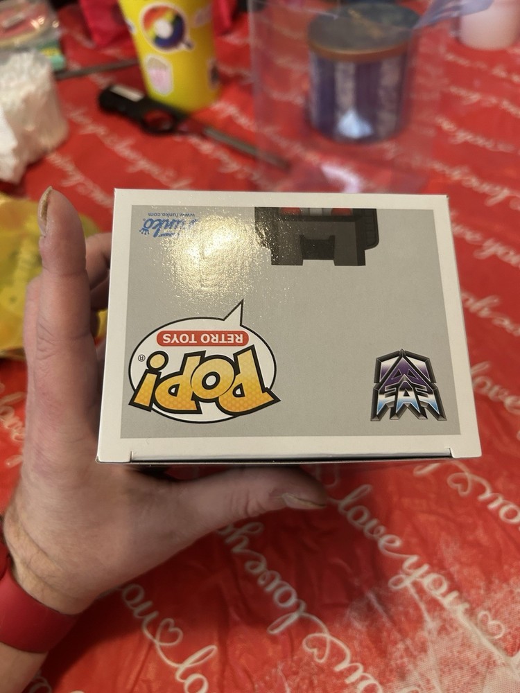 Funko POP! Transformers Thundercracker CHASE Retro Toys Figure 168 W/ Protector