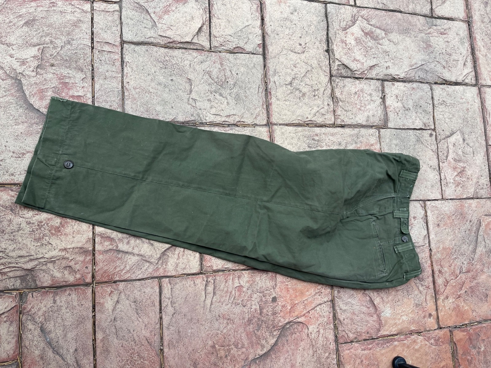 US Korean War M-1945 Field Combat Trousers. NOT M-1951. 30x30. Scarce.