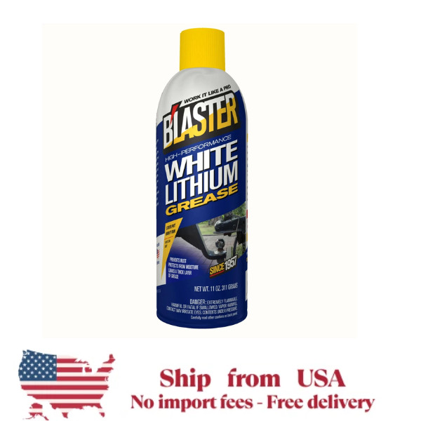 11 oz. High-Performance White Lithium Grease Spray
