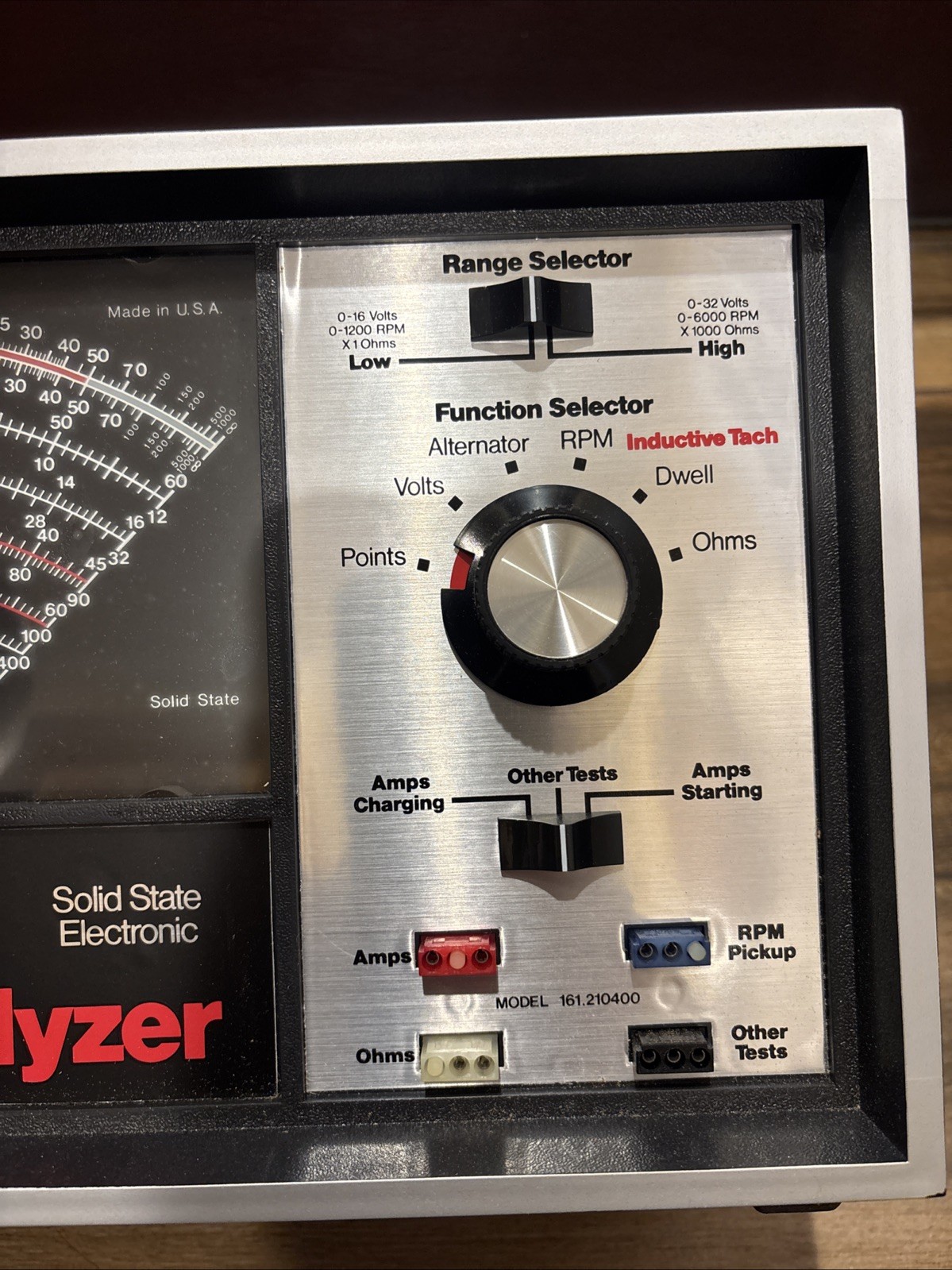 Vintage Sears Craftsman Engine Analyzer 28-21040 w/ Accessories - New old stock