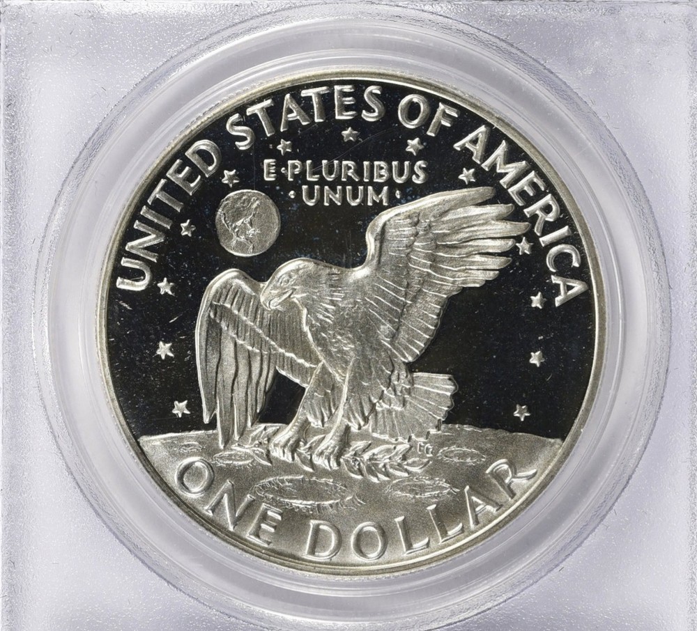 1973 S $1 Silver Ike Eisenhower Dollar Proof PCGS PR69DCAM