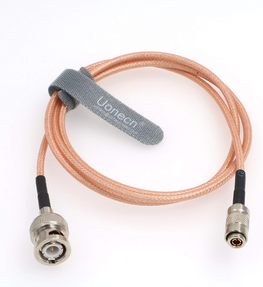 1m Coaxial Cable BNC Mini BNC DIN 1.0/2.3 for Blackmagic HyperDeck Shuttle Braid