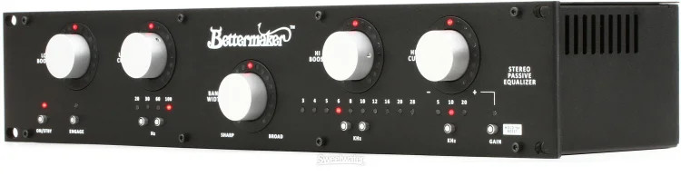 Bettermaker Stereo Passive Equalizer with Plug-in Control