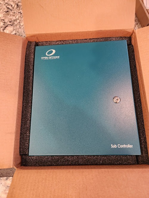 Open Options Access Technology Sub Controller. New in box. Enclosure only