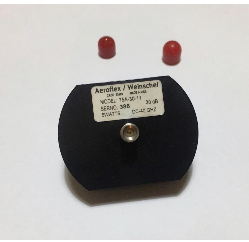 Aeroflex / Weinschel 75A-30-11 Fixed Attenuator - 0-40GHz,30dB 5W 2.92MM