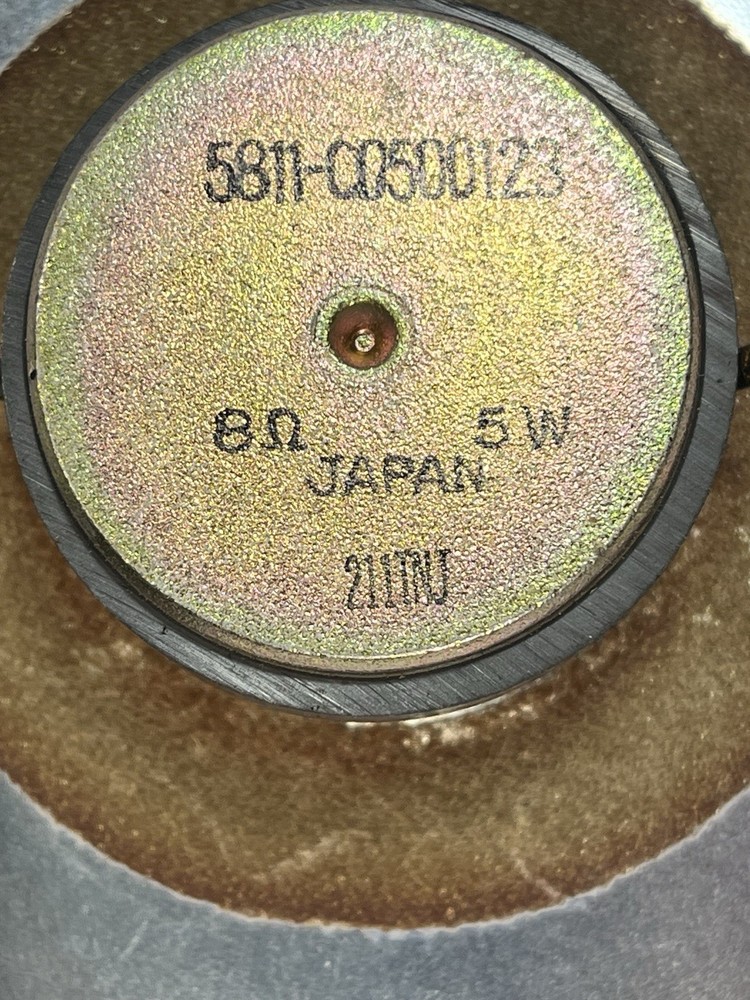 TESTED (2) Pair Japan 8 ohm 5w Tweeter(s) Both Working Great!