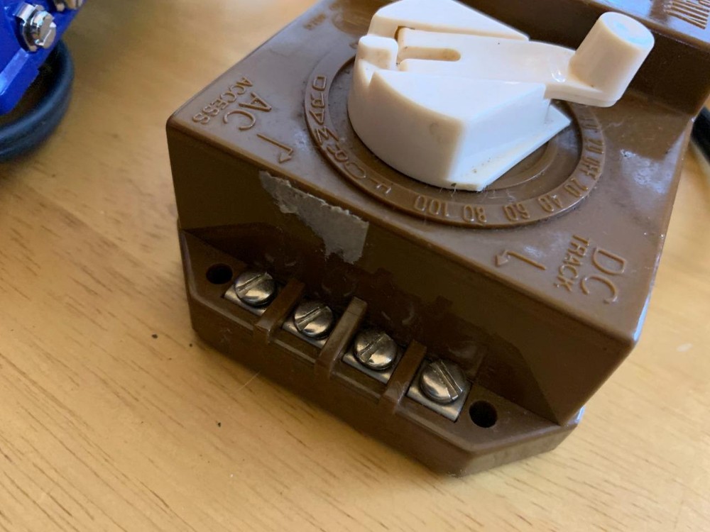 Lot of 8 Train Transformers Power Controller As Pictured UNTested Mixed Brands