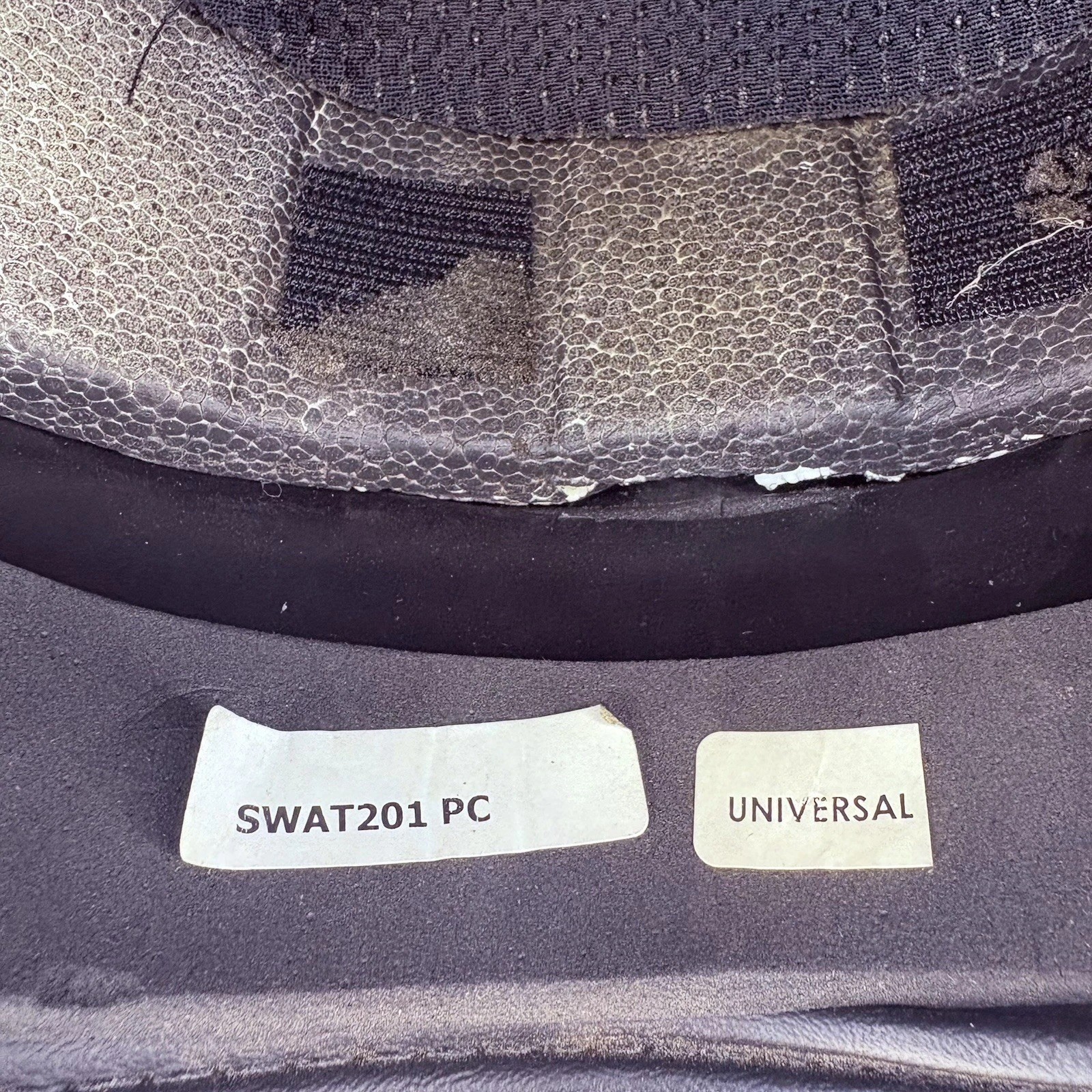 Police SWAT Riot Helmet Black (Universal Size) USA MADE w/ Removable Face Shield