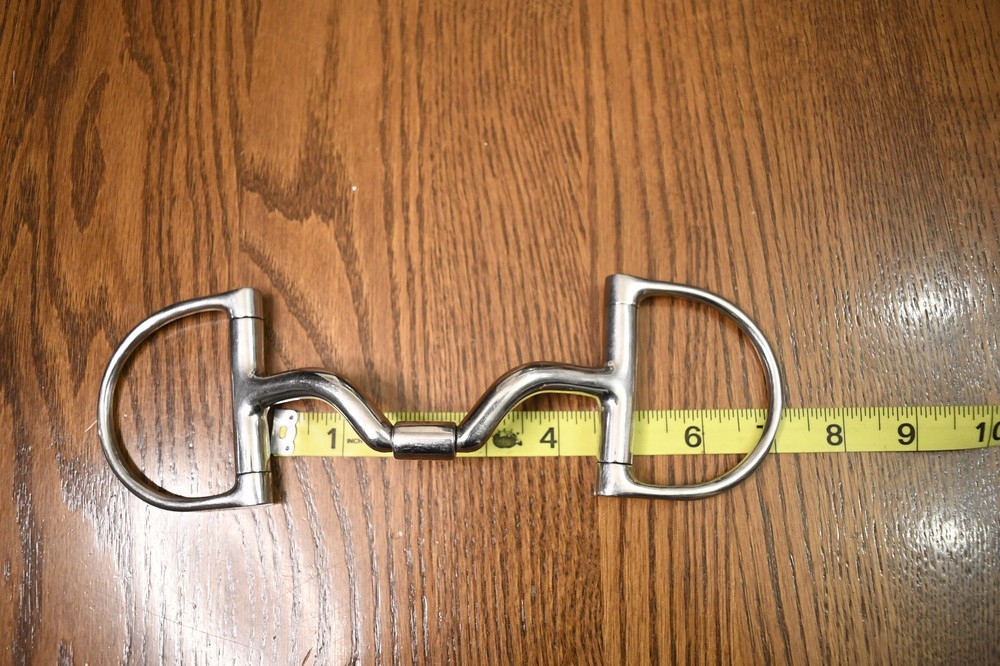 Myler, D ring dee bit, 4.5-4.75” pony