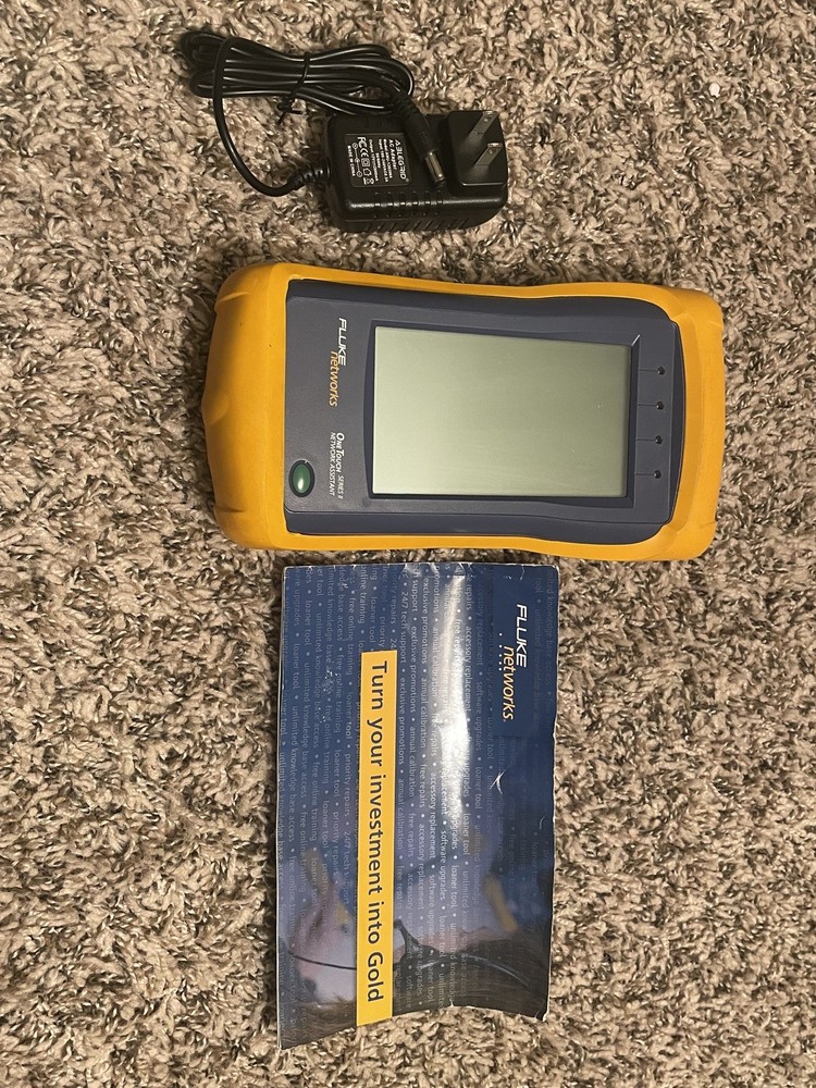 Fluke One Touch Series II Network Assistant 10/100 Ethernet