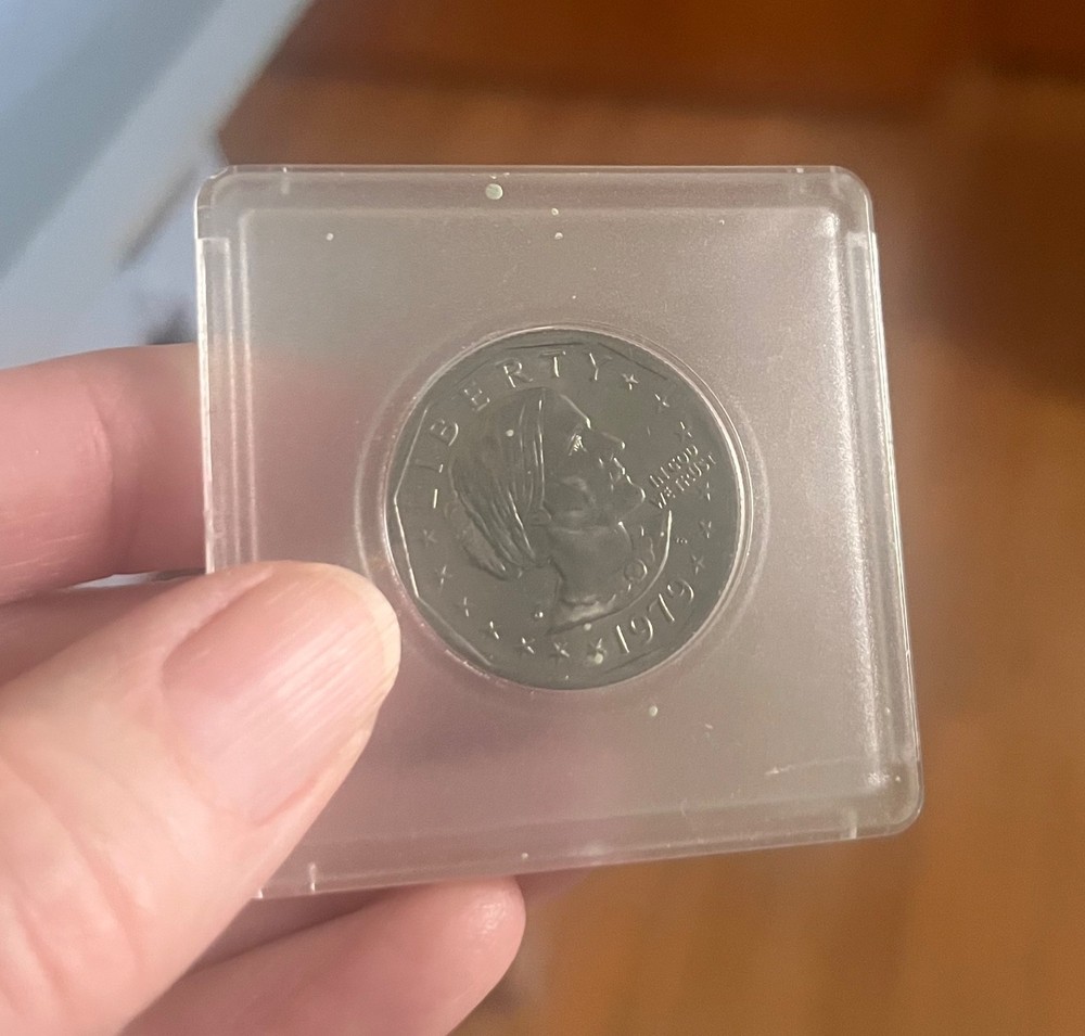1979 susan b anthony dollar d, excellent condition