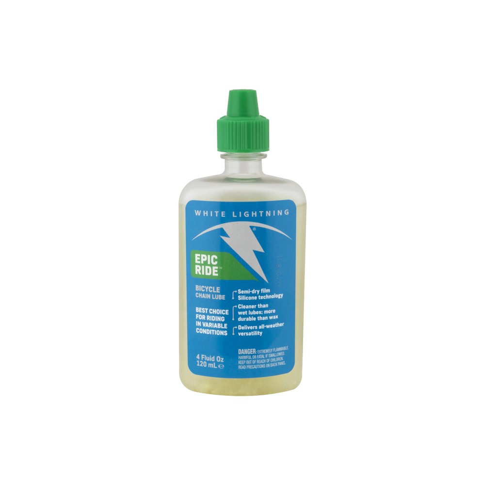 White Lightning Epic Ride Bike Chain Lube - 4 fl oz, Drip