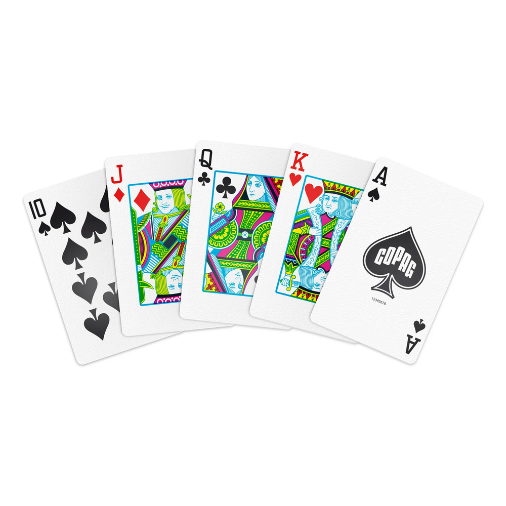 Copag WSOP 2023 Plastic Playing Cards Blue/Red Double Deck Set Regular Index