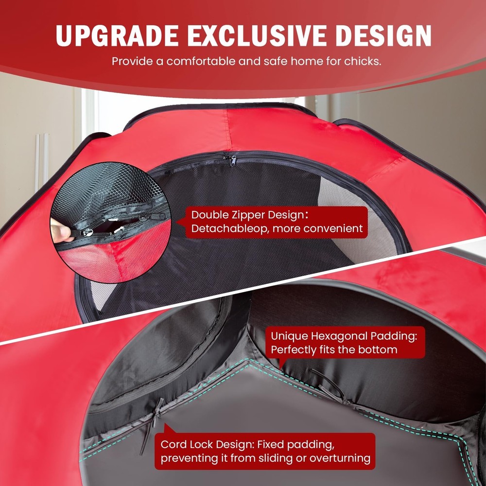 Brooder Box for Chick Starter Kit - Brooder Pen/Chicken Supplies Brooder Box ...