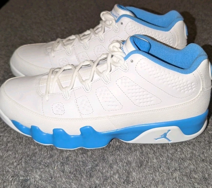 Nike Air Jordan 9 Low Golf University Blue FJ5934-101 Men's Size 10.5