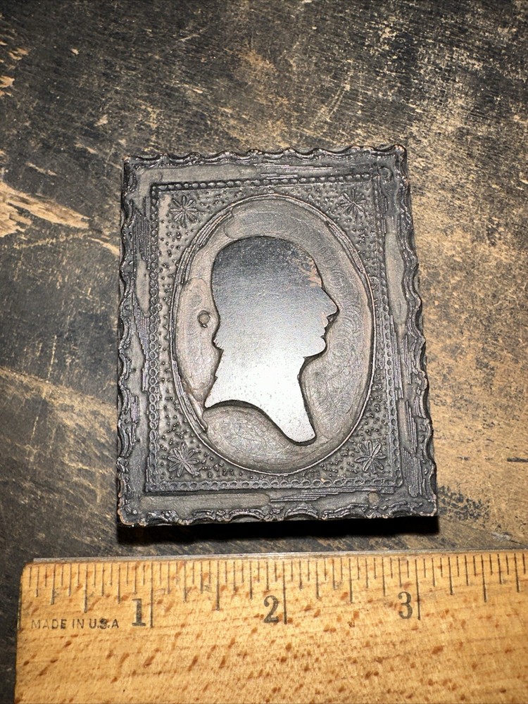 Print Block ( Man’s Side Profile ) Nice Details!!