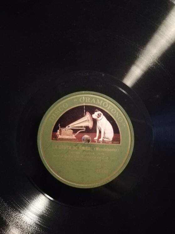 Gramophone disk - disco gramofono