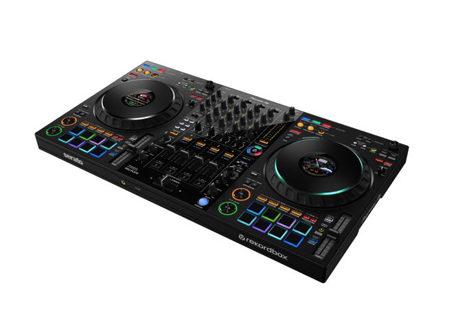 Pioneer DJ Bundle DDJ-FLX10 Controller w/ Pro X Case + XLRs