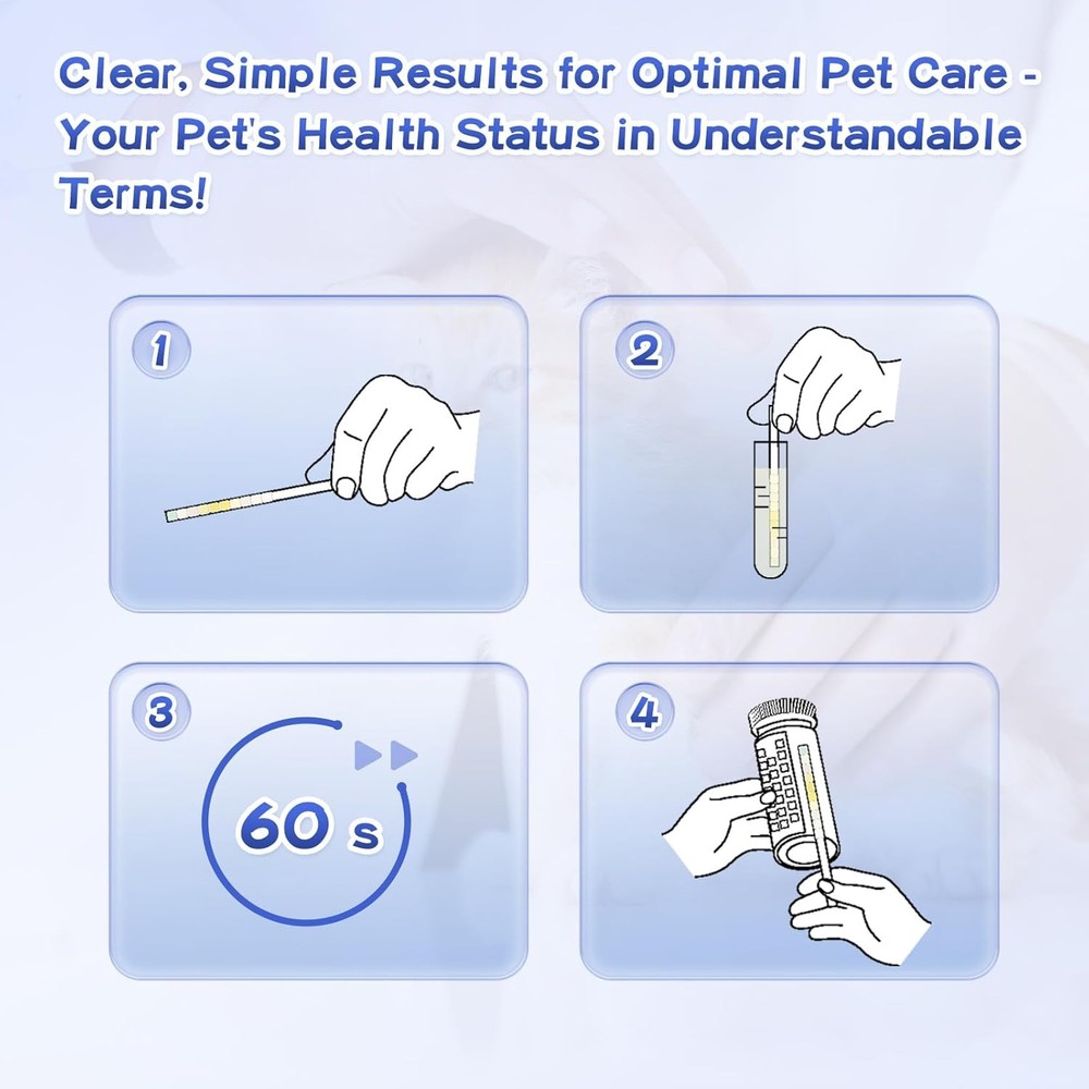 Cat & Dog Urine Test Strips 10-Parameter 100ct, 1 Sets( TT 100 Count )