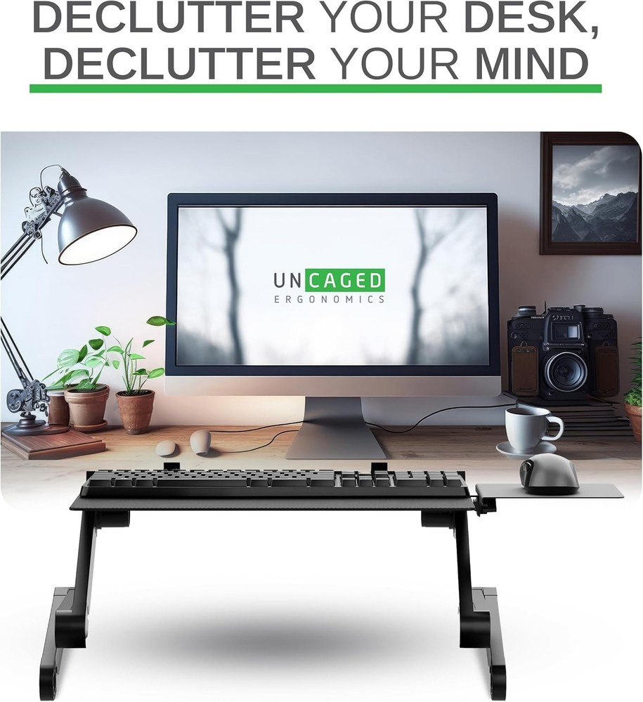 Ergonomic Keyboard Stand & Mouse Riser