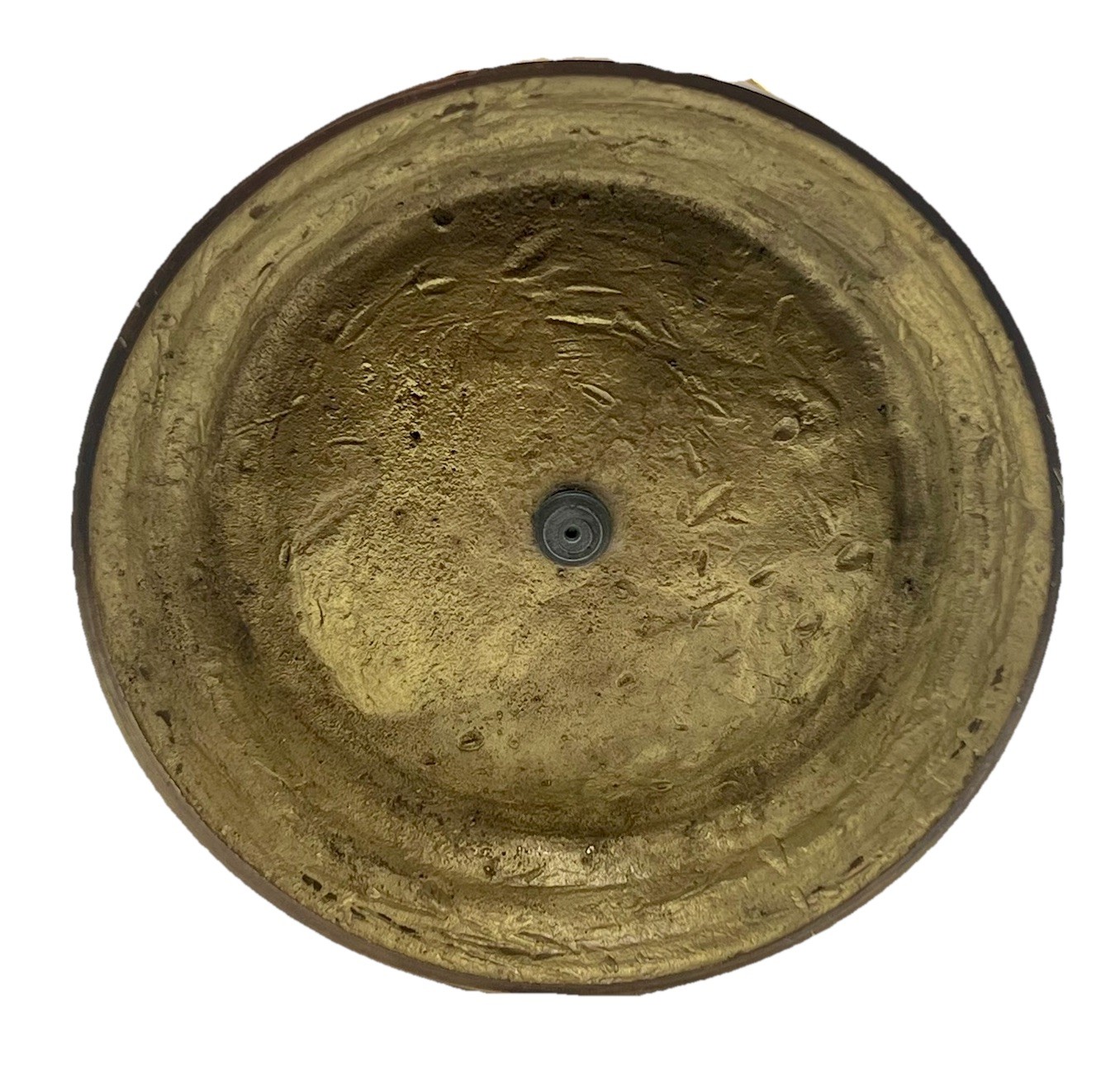 FINE CHINESE ASIAN ANTIQUE BRASS IMMORTALS INCENSE BURNER CANDLE HOLDER TAO