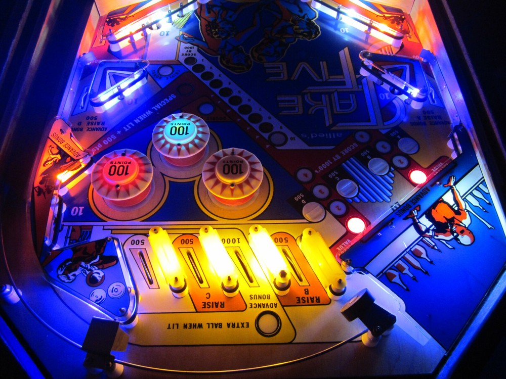 TAKE FIVE Pinball LED Lighting Kit custom SUPER BRIGHT KIT