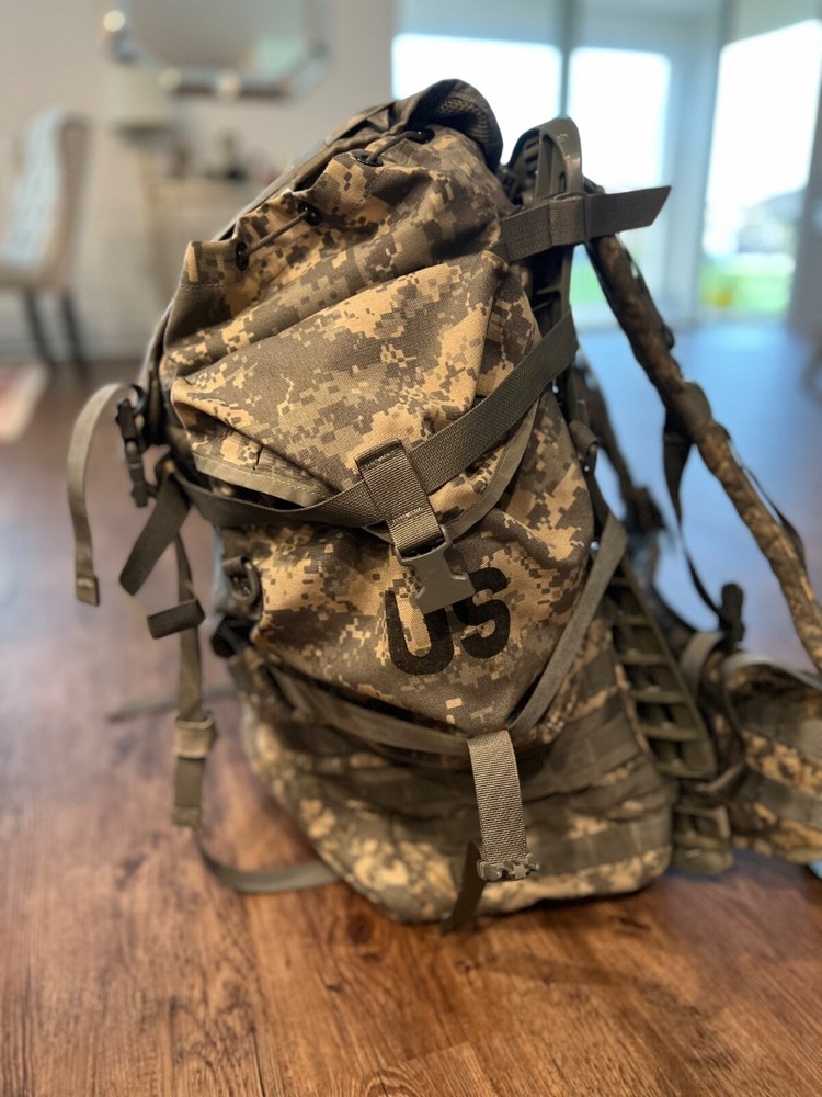military backpack with frame