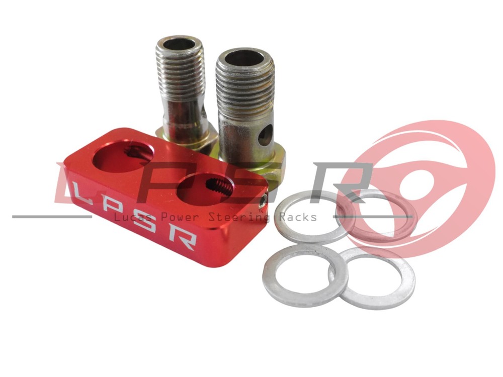 Power Steering Delete Block  for E30, E36, E46 and Z3 steering rack