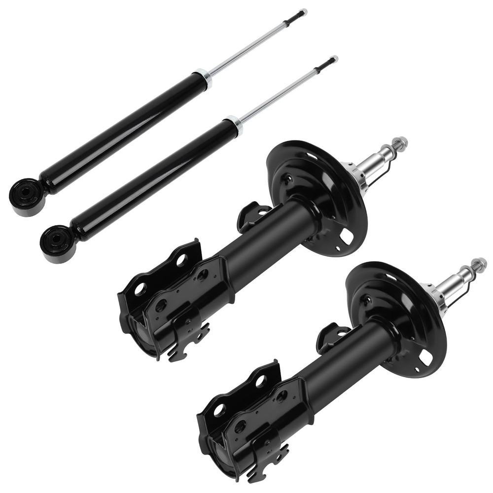 Front Rear Shock Absorbers Compatible 2006-2015 Yaris Replacement 334472