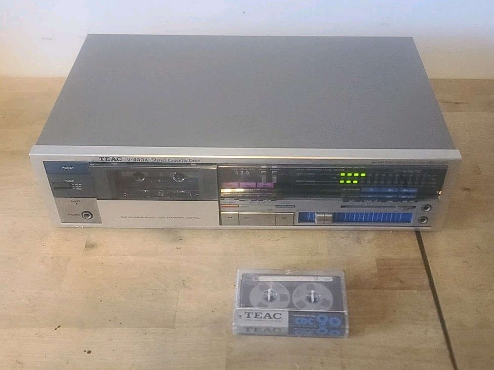 TEAC V-500X/V-400X Stereo Cassette Deck player