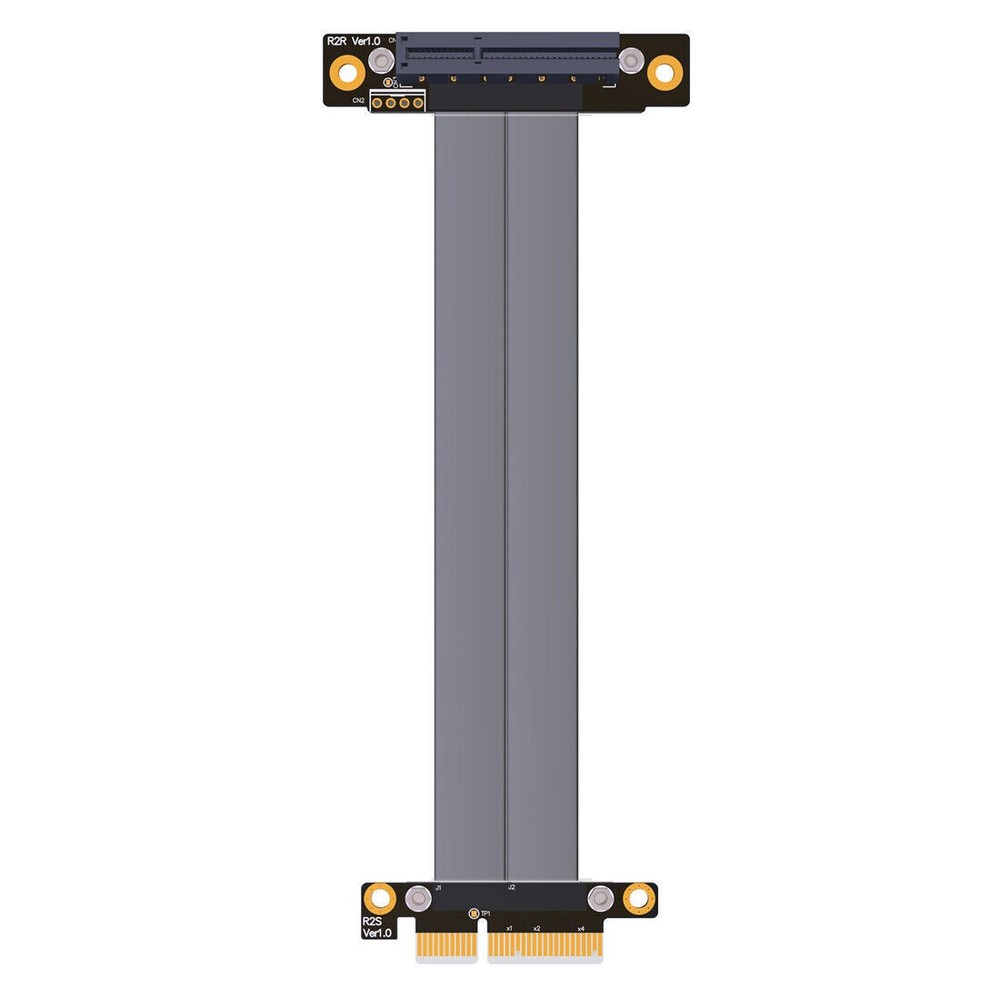 Hot PCIe 3.0 x4 Extension Cable 32G/bps PCI Express SSD RAID Extender Riser Card