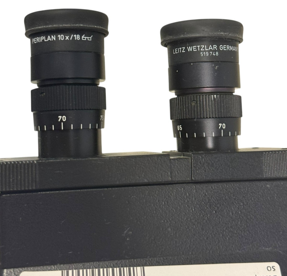 Leitz Laborlux D Microscope Trinocular Oil 50x DPlan Illuminator Germany