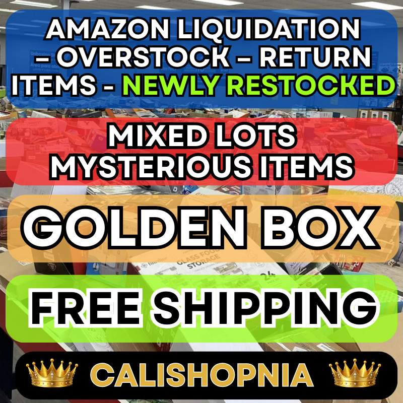 Amazon Liquidation Mystery Box | Gold Box