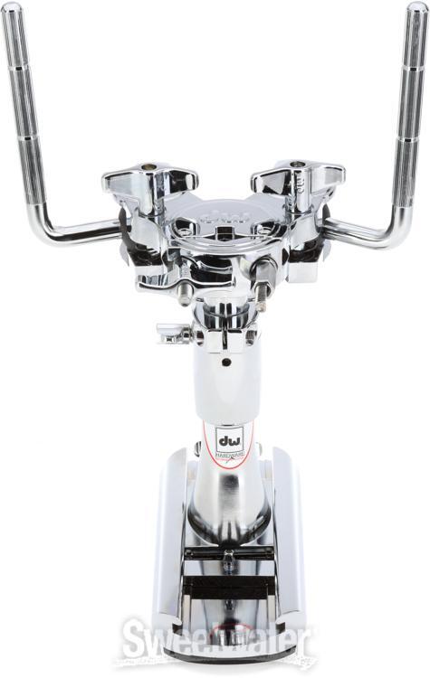 DW Bass Drum Double Tom Mount - Chrome
